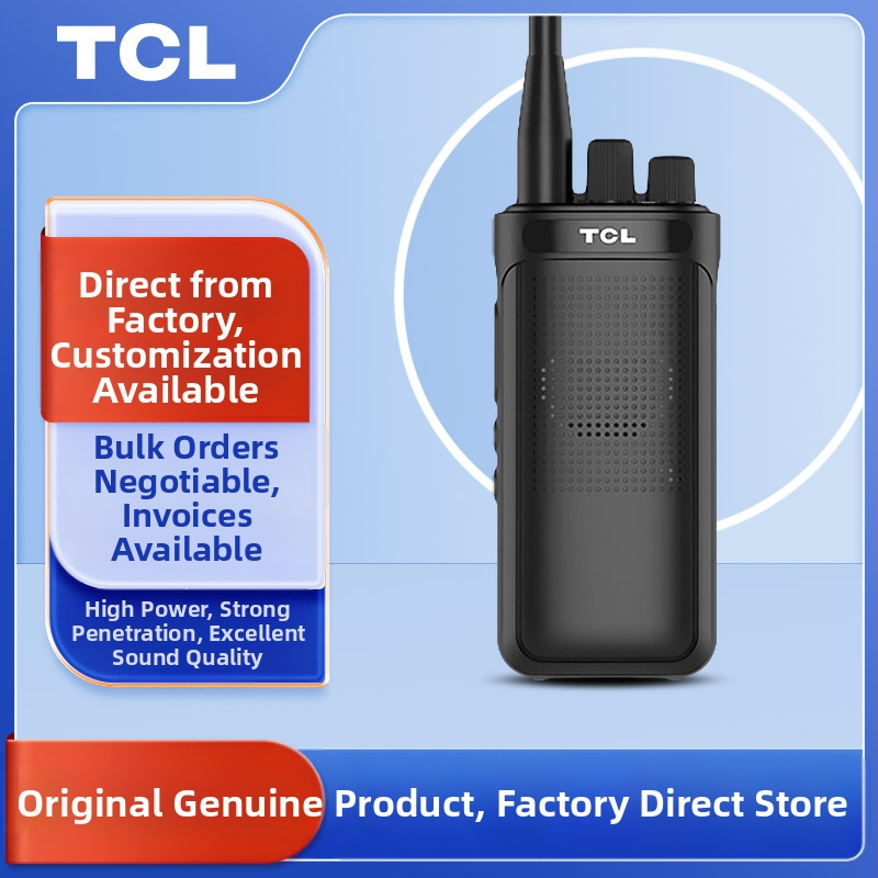 TCL analóg kétutas rádió HT8/HT9 kültéri nagy teljesítményű, 16 csatorna, 400–480 MHz, 5W, 3–5 km, 3000 mAh