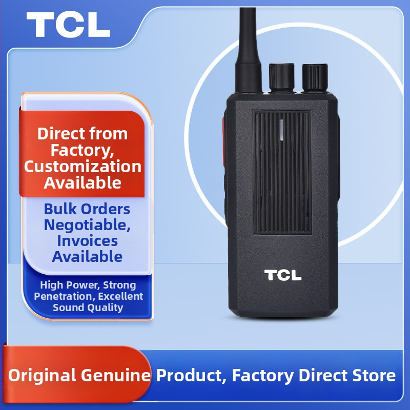 TCL analóg kétutas rádió HT8/HT9 kültéri nagy teljesítményű, 16 csatorna, 400–480 MHz, 5W, 3–5 km, 3000 mAh