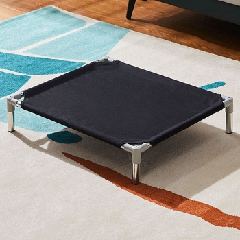 Лежло за домашни любимци със метален каркас за котки (Метал; За котки; Гнезда и клетки; Котешка постелка)