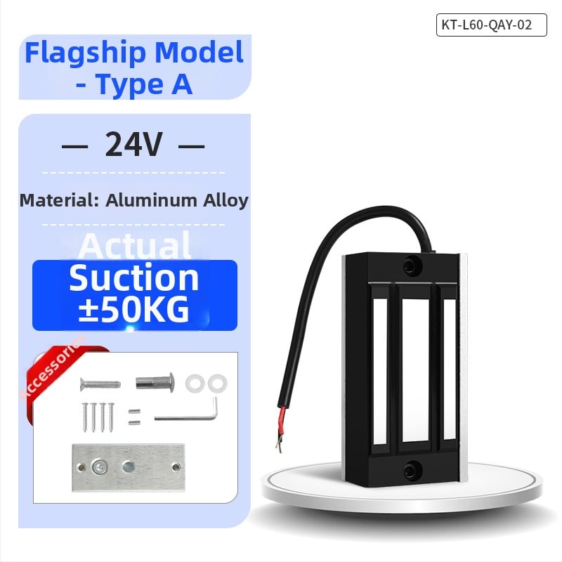KOB KT-L60 magnetski zaključav za elektronički nadzor pristupa, elektromagnetni zaključav, nosivost 60 kg, napajanje 12V/24V
