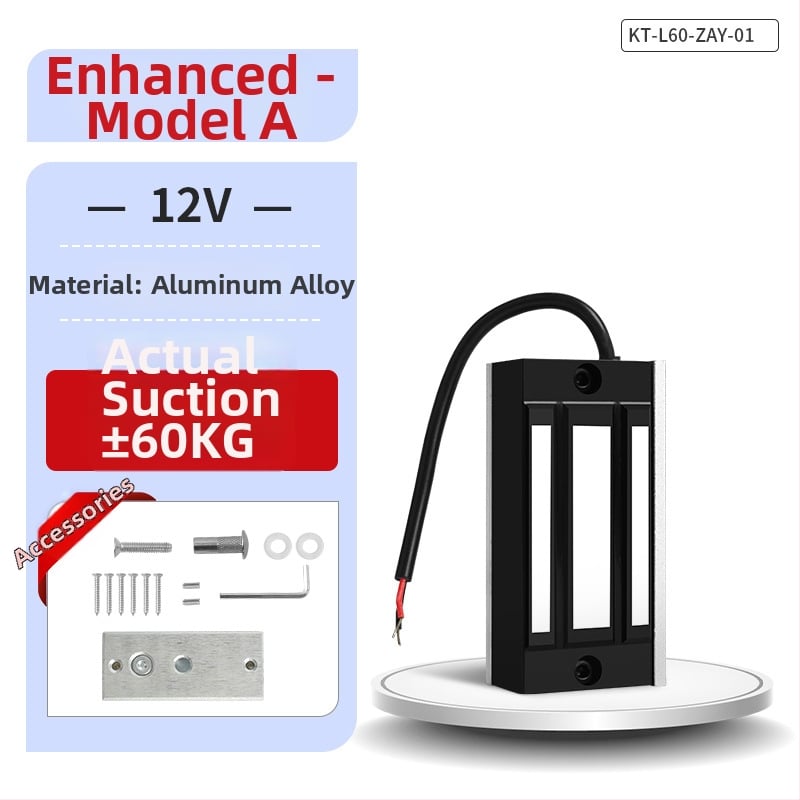 KOB KT-L60 magnetski zaključav za elektronički nadzor pristupa, elektromagnetni zaključav, nosivost 60 kg, napajanje 12V/24V