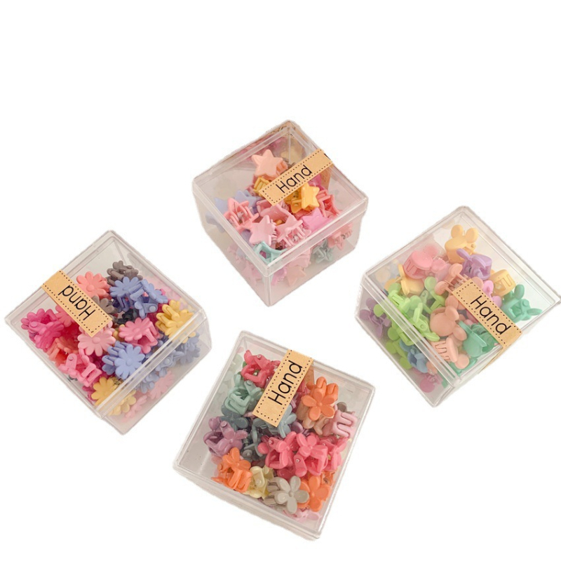 Детска акрилна плетена щипка за коса – сладък стил, аксесоар за глава; материал: акрил; стил: детски, сладък; класификация: плетена щипка; категория: аксесоар за глава; предназначение: за деца