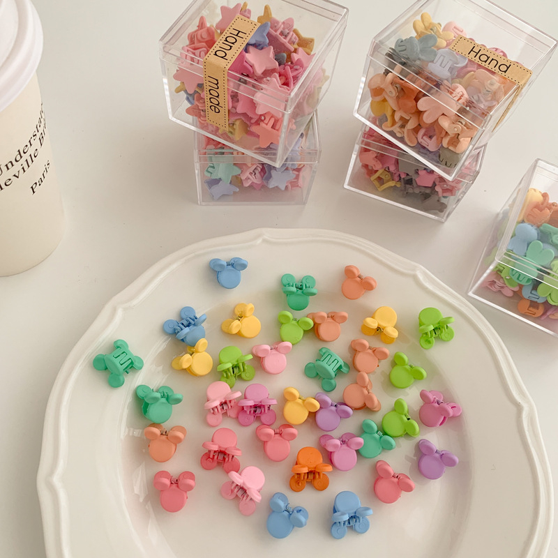 Детска акрилна плетена щипка за коса – сладък стил, аксесоар за глава; материал: акрил; стил: детски, сладък; класификация: плетена щипка; категория: аксесоар за глава; предназначение: за деца