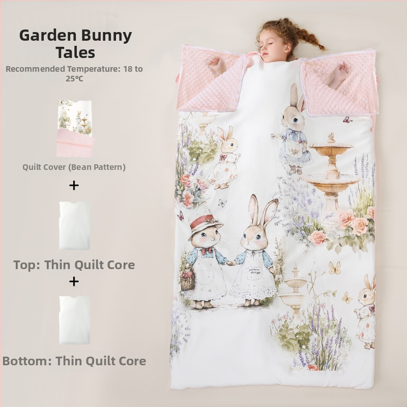 Sac de dormit pentru copii / pilotă anti- lovituri, în stil desen animat, material din bumbac 100%, greutate 1,6–2 kg, umplutură: Altă