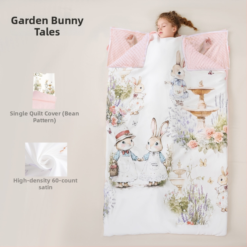 Sac de dormit pentru copii / pilotă anti- lovituri, în stil desen animat, material din bumbac 100%, greutate 1,6–2 kg, umplutură: Altă