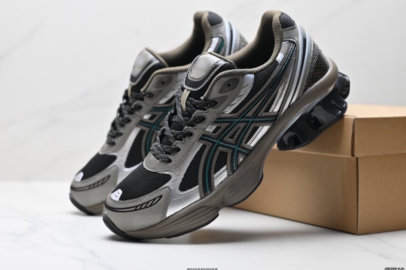 GEL-1130 ко-брендирани ретро маратонки за тичане — Ultra-лек, дишащи, с връзки, текстилна горна част, гумена подметка