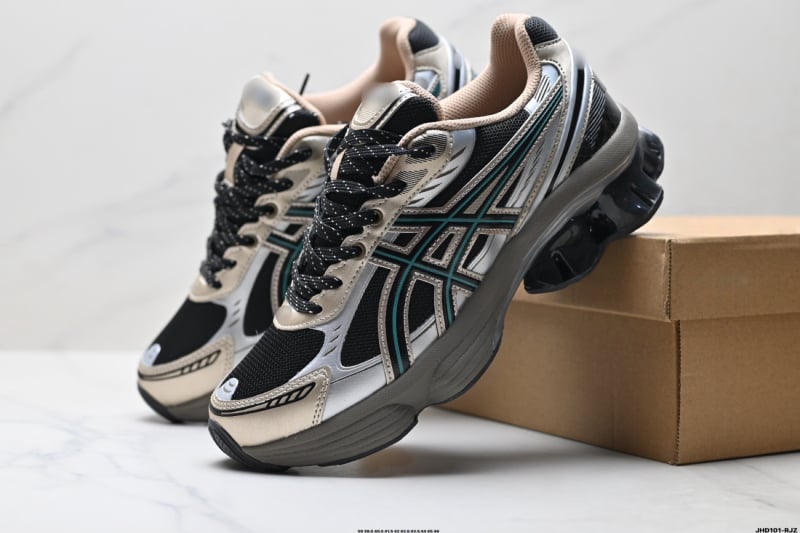 GEL-1130 ко-брендирани ретро маратонки за тичане — Ultra-лек, дишащи, с връзки, текстилна горна част, гумена подметка