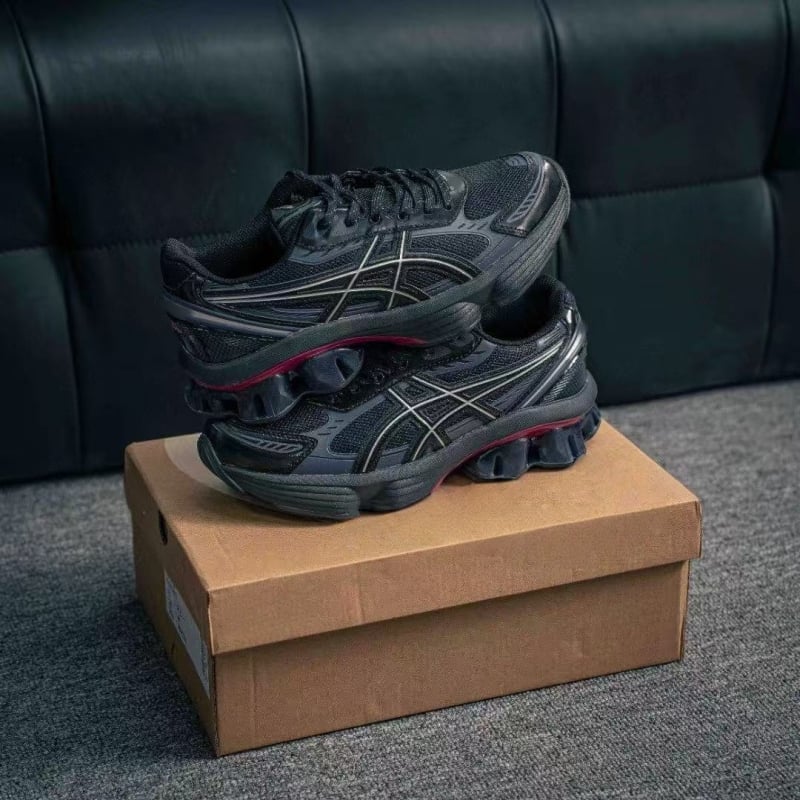 GEL-1130 ко-брендирани ретро маратонки за тичане — Ultra-лек, дишащи, с връзки, текстилна горна част, гумена подметка