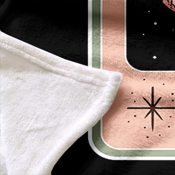 Pătură din poliester 100% cu model în dungi, greutate sub 300 g, sezon de iarnă, micșorare 3%