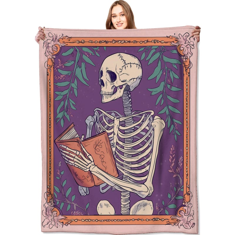 Pătură din poliester 100% cu model în dungi, greutate sub 300 g, sezon de iarnă, micșorare 3%