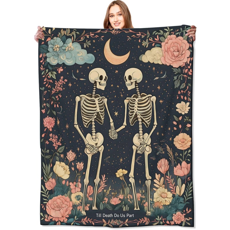 Pătură din poliester 100% cu model în dungi, greutate sub 300 g, sezon de iarnă, micșorare 3%