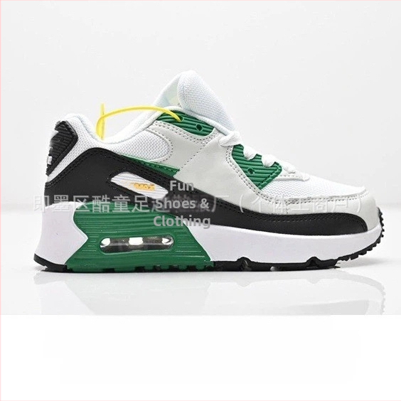 Unisex detské športové a voľnočasové topánky, priedušné, ľahké, protišmykové a tlmenie nárazov s vzdušnou výstelkou; vršok textilný, podrážka z gumy, šnúrky vpredu, pre deti 4–16 rokov