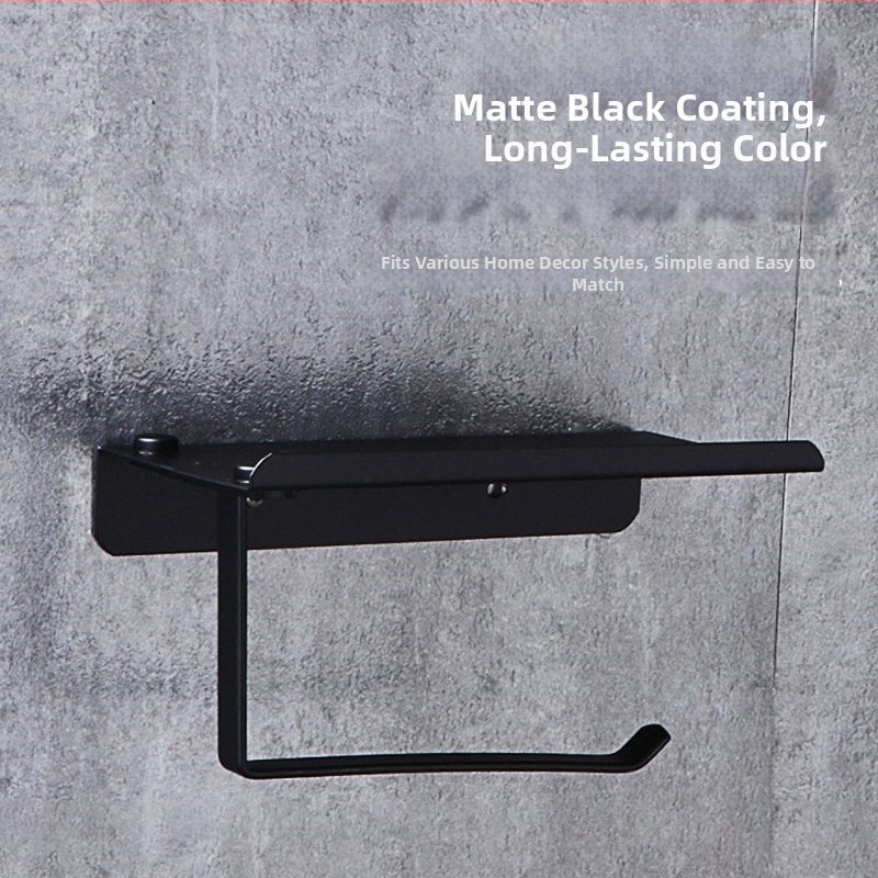 Стенно монтирана кутия за салфетки и тоалетна хартия, неръждаема стомана, полирана повърхност, квадратен дизайн, Jinhan