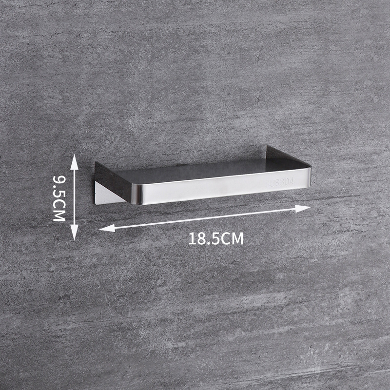 Cutie de perete pentru șervețele și hârtie igienică, din oțel inoxidabil, finisaj polizat, formă pătrată, Jinhan