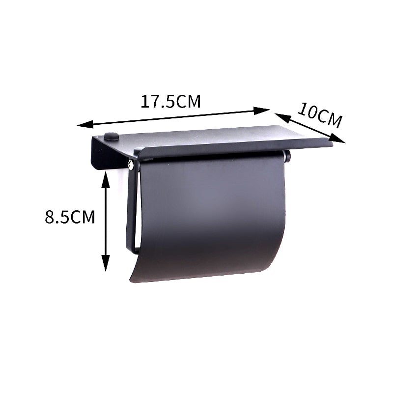 Cutie de perete pentru șervețele și hârtie igienică, din oțel inoxidabil, finisaj polizat, formă pătrată, Jinhan