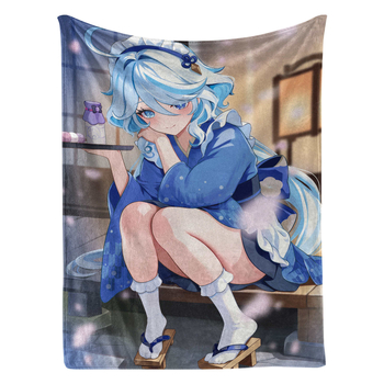 Pătură din velur flanel, 270 g, material poliester, model cu desene animate, personalizabil