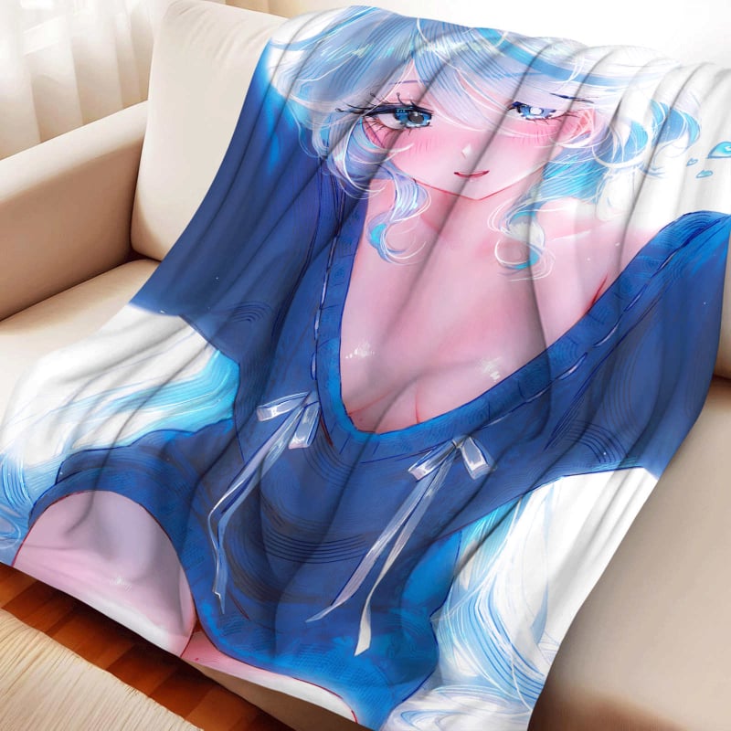 Pătură din velur flanel, 270 g, material poliester, model cu desene animate, personalizabil