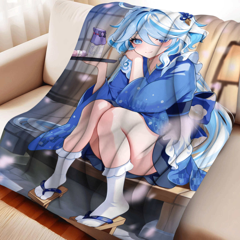 Pătură din velur flanel, 270 g, material poliester, model cu desene animate, personalizabil