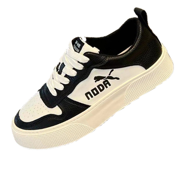 Αναπνεόμενα αθλητικά με στρογγυλό άκρο, κορδόνια, χαμηλός σχεδιασμός, επάνω συνθετικό δέρμα