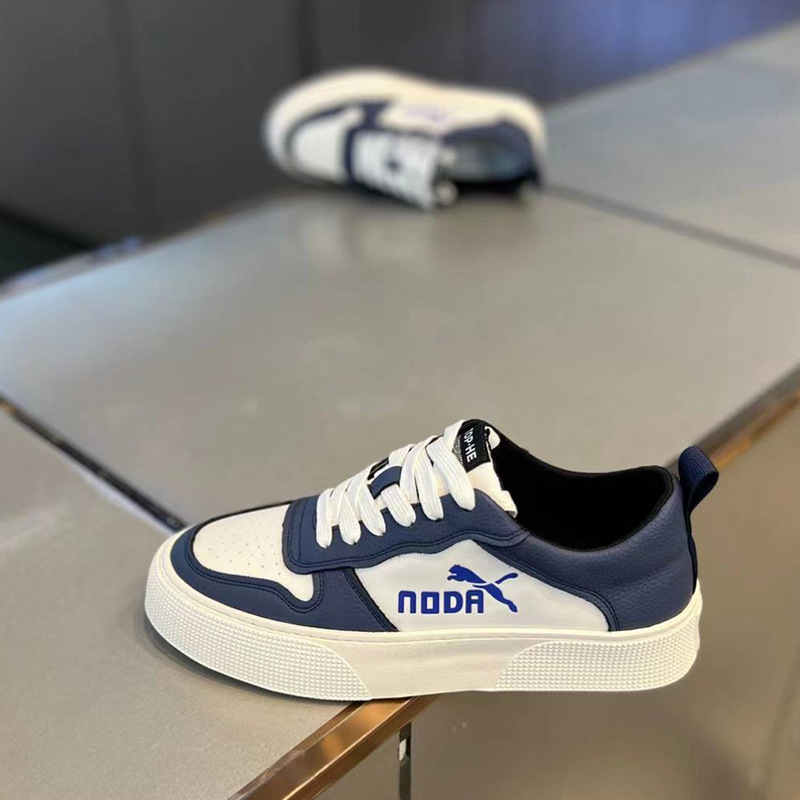 Αναπνεόμενα αθλητικά με στρογγυλό άκρο, κορδόνια, χαμηλός σχεδιασμός, επάνω συνθετικό δέρμα