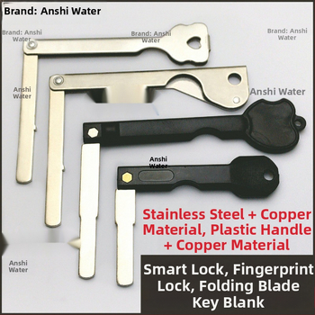 Skladaný kľúč s odtlačkom prsta – model Ai Yi; materiál: Iný; rozsah: Iný; štýl: Iný