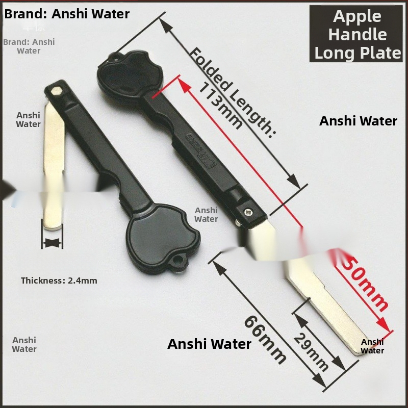 Skladaný kľúč s odtlačkom prsta – model Ai Yi; materiál: Iný; rozsah: Iný; štýl: Iný