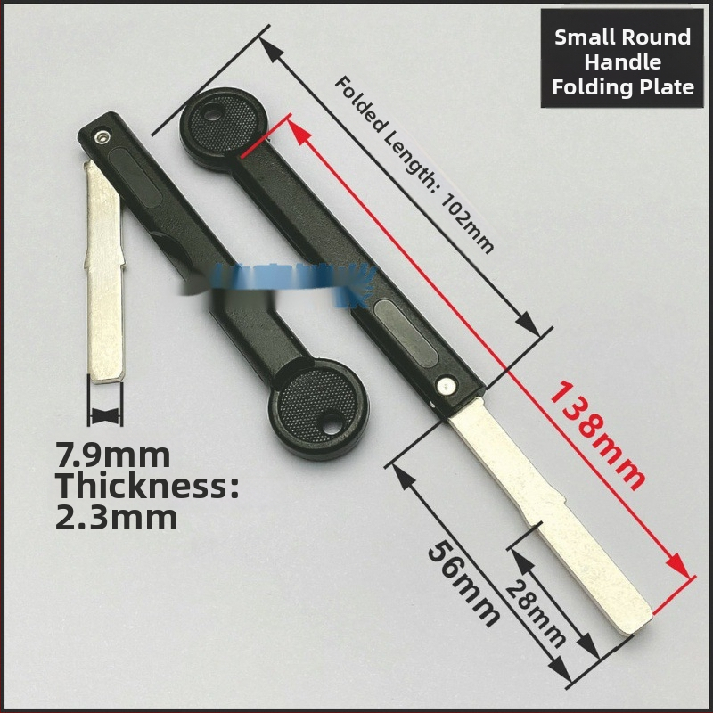 Skladaný kľúč s odtlačkom prsta – model Ai Yi; materiál: Iný; rozsah: Iný; štýl: Iný
