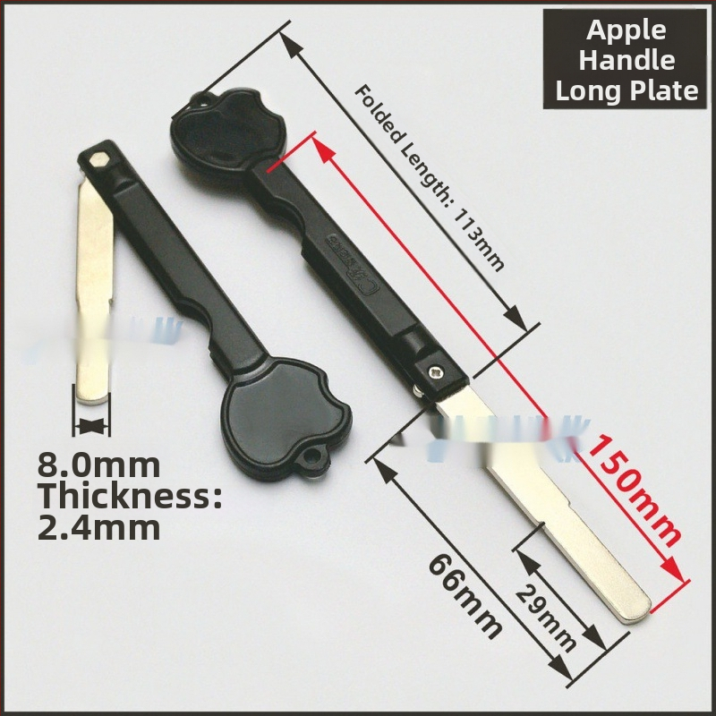 Skladaný kľúč s odtlačkom prsta – model Ai Yi; materiál: Iný; rozsah: Iný; štýl: Iný