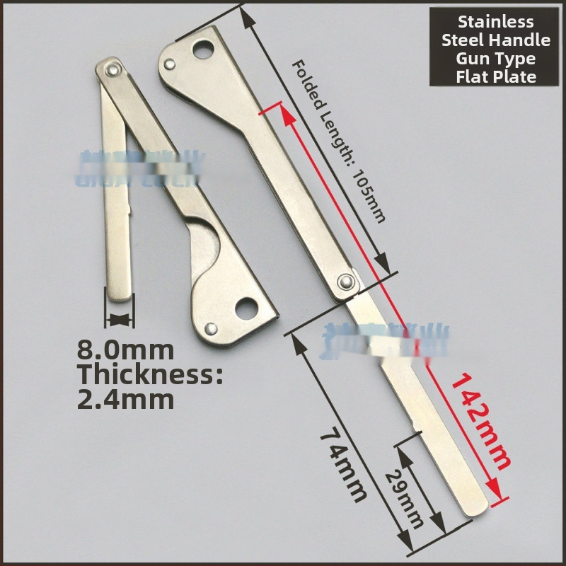 Skladaný kľúč s odtlačkom prsta – model Ai Yi; materiál: Iný; rozsah: Iný; štýl: Iný