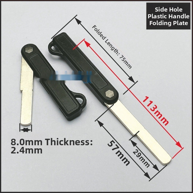 Skladaný kľúč s odtlačkom prsta – model Ai Yi; materiál: Iný; rozsah: Iný; štýl: Iný