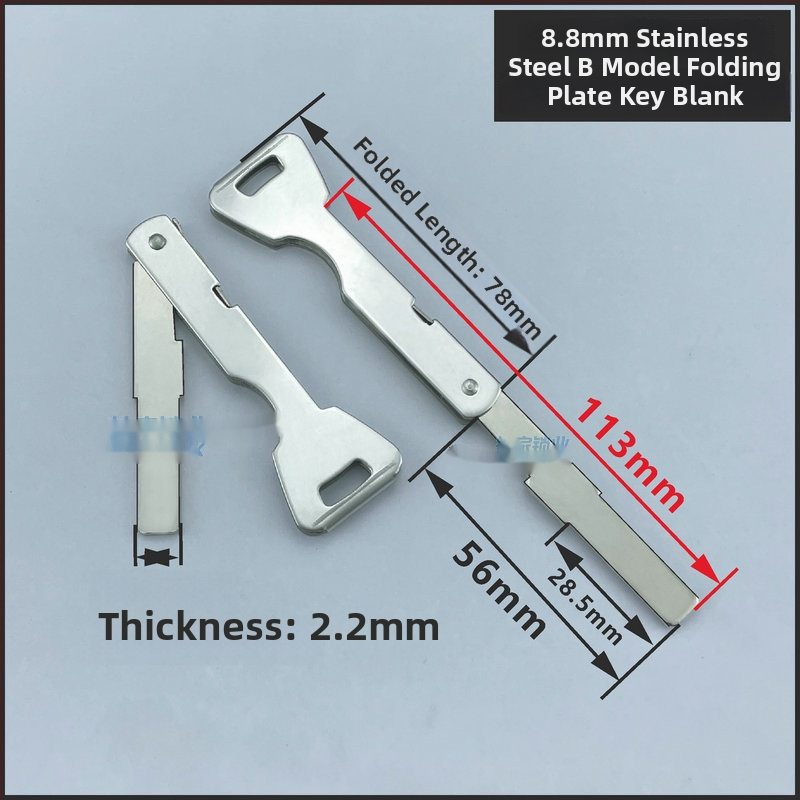 Skladaný kľúč s odtlačkom prsta – model Ai Yi; materiál: Iný; rozsah: Iný; štýl: Iný