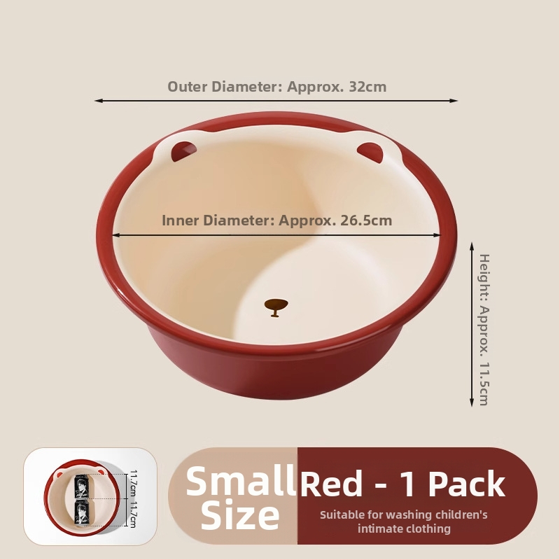 Veľká plastová misa na domáce použitie – hrubšia, odolná viacúčelová misa na pranie, umývanie zeleniny, vlasov a nôh; Materiál: plast; Špecifikácia: 39; Balenie v krabici: 50/60/80 ks; Bruto hmotnosť: pod 0,5 kg; Tvar: jednoduchý