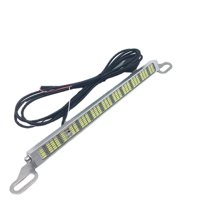 Automobilové LED svetlo pre spätné radenie a brzdové svetlo s 120 SMD lampou na poznávaciu značku, 12–24V, LED, životnosť 10000 h