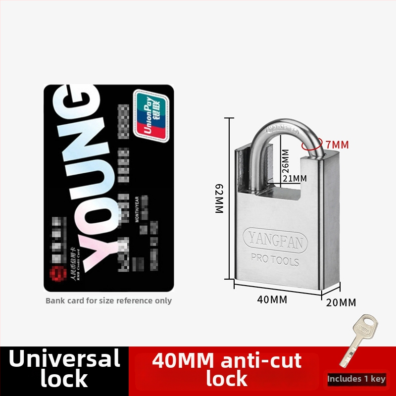 Domáca kovová visací zámok – Sail, železný Half Pack model, pre skrinky, moderný štýl