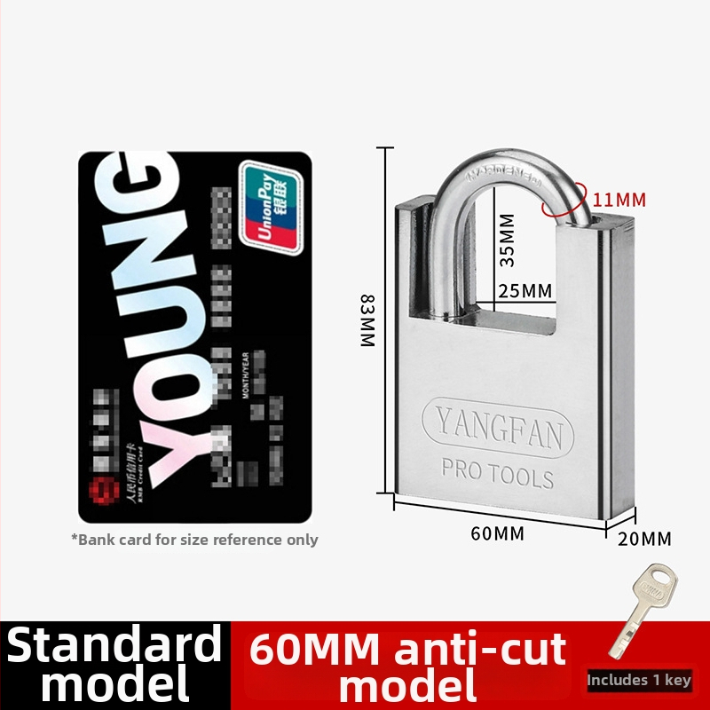 Domáca kovová visací zámok – Sail, železný Half Pack model, pre skrinky, moderný štýl