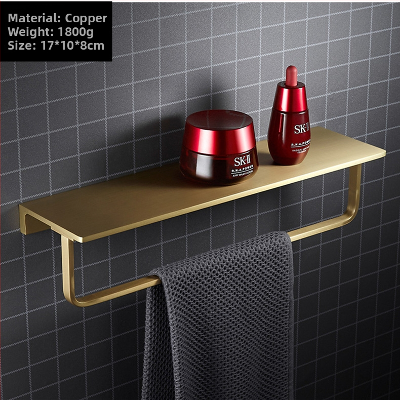 Suport de prosoape din cupru, finisaj Raskin, brand IIWooKaa, stil Nordic