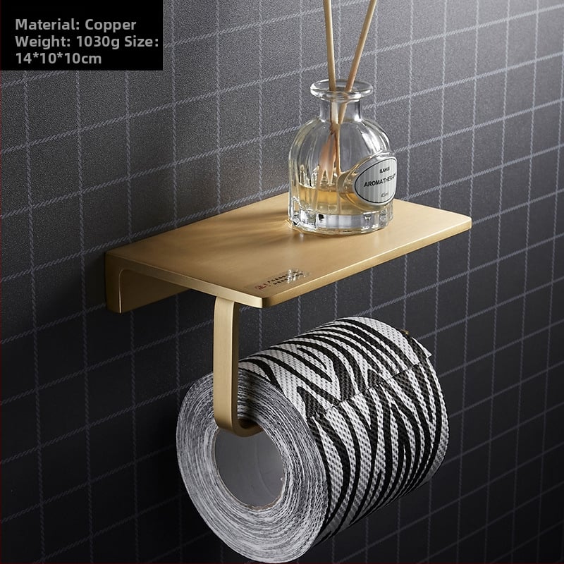 Suport de prosoape din cupru, finisaj Raskin, brand IIWooKaa, stil Nordic