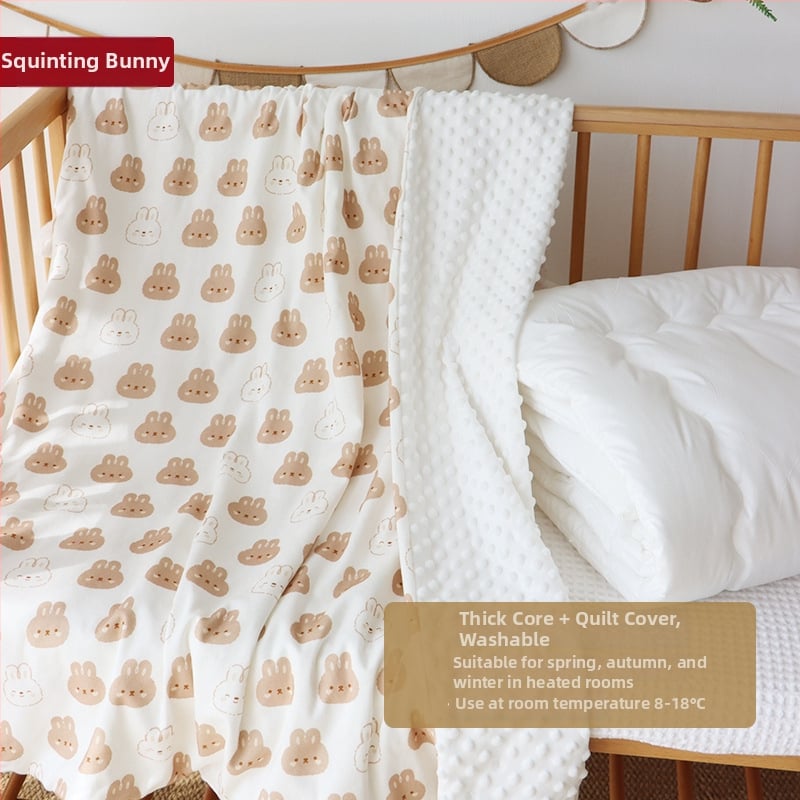 Detská prikrývka z čistej bavlny, výplň hodvábne vlákna, odnímateľný a prateľný obal, pre jar a jeseň, vhodné pre deti do 10 rokov.