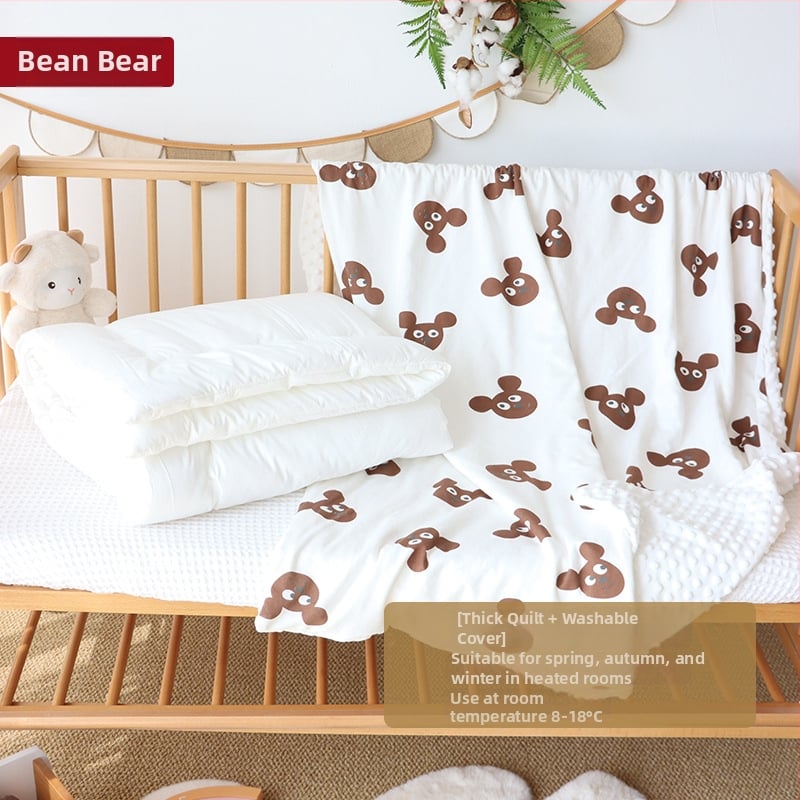 Detská prikrývka z čistej bavlny, výplň hodvábne vlákna, odnímateľný a prateľný obal, pre jar a jeseň, vhodné pre deti do 10 rokov.