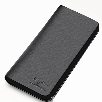 Ανδρικό πορτοφόλι-κλατς από PU δέρμα, 1-fold, αστικός μινιμαλιστικός στυλ, αντί-κλοπής, επένδυση πολυεστέρα, LOCOERDAISHU