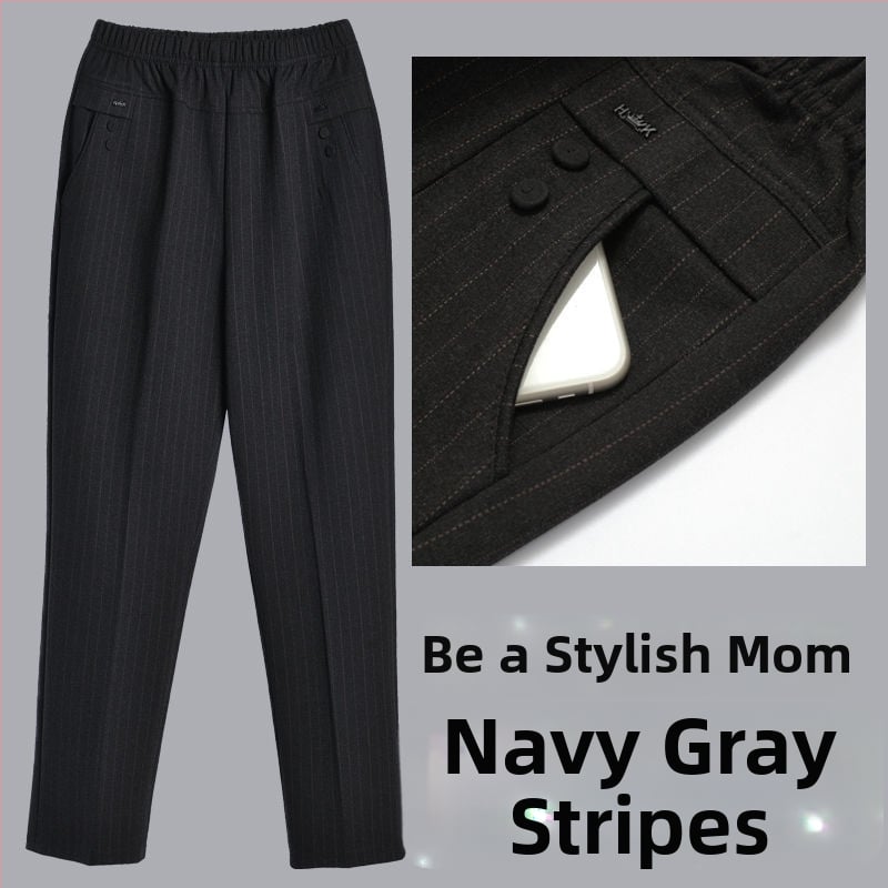 Dámske rovné dlhé nohavice s patchwork štýlom, casual oblečenie, jar 2024