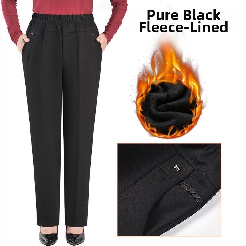 Dámske rovné dlhé nohavice s patchwork štýlom, casual oblečenie, jar 2024