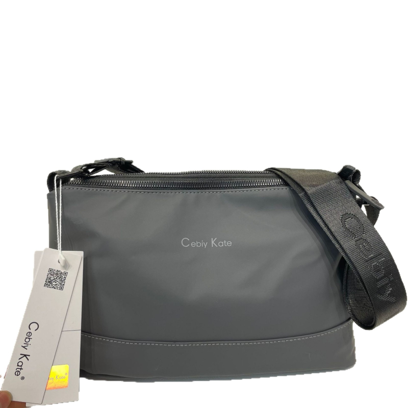 Ανδρική τσάντα crossbody Cebiy Kate - μεμβρανική, αδιάβροχη και διαπνοή, υπερ-ελαφριά, ανθεκτική, street fashion, με πολλαπλά διαμερίσματα, συμβατή με 8 ιντσών φορητό υπολογιστή