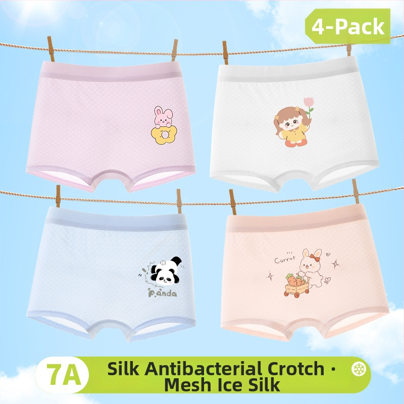 Dievčenské boxerky, jar 2025, viskóza 90%, bezpečnostná trieda A, vek 3–8 rokov