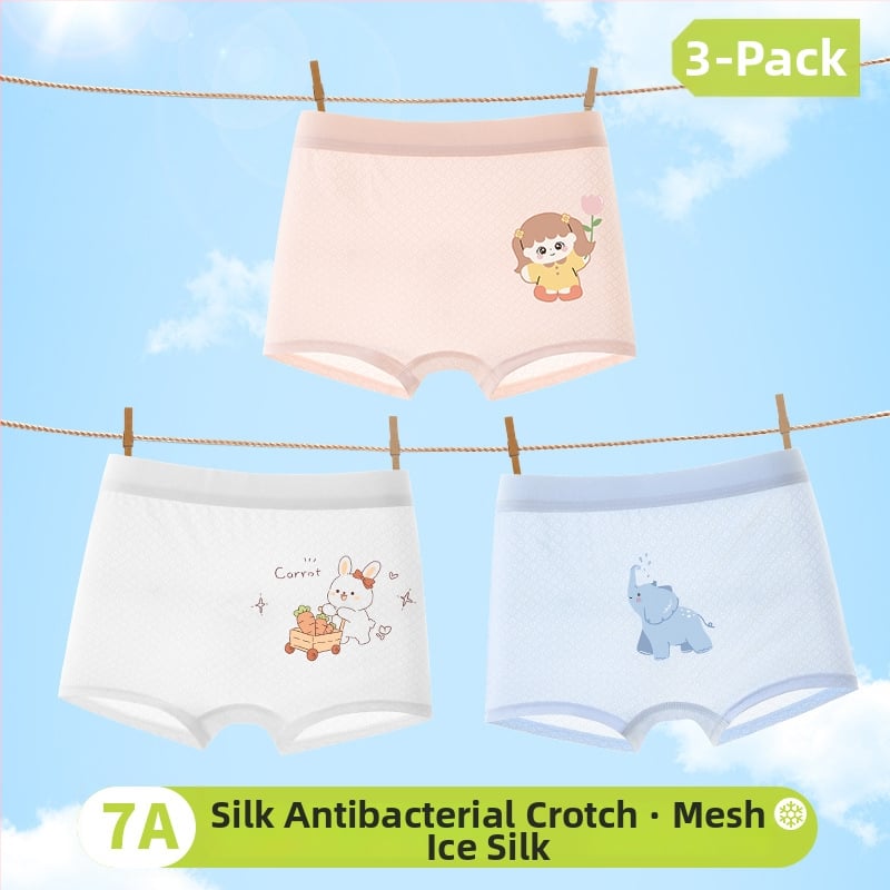 Dievčenské boxerky, jar 2025, viskóza 90%, bezpečnostná trieda A, vek 3–8 rokov