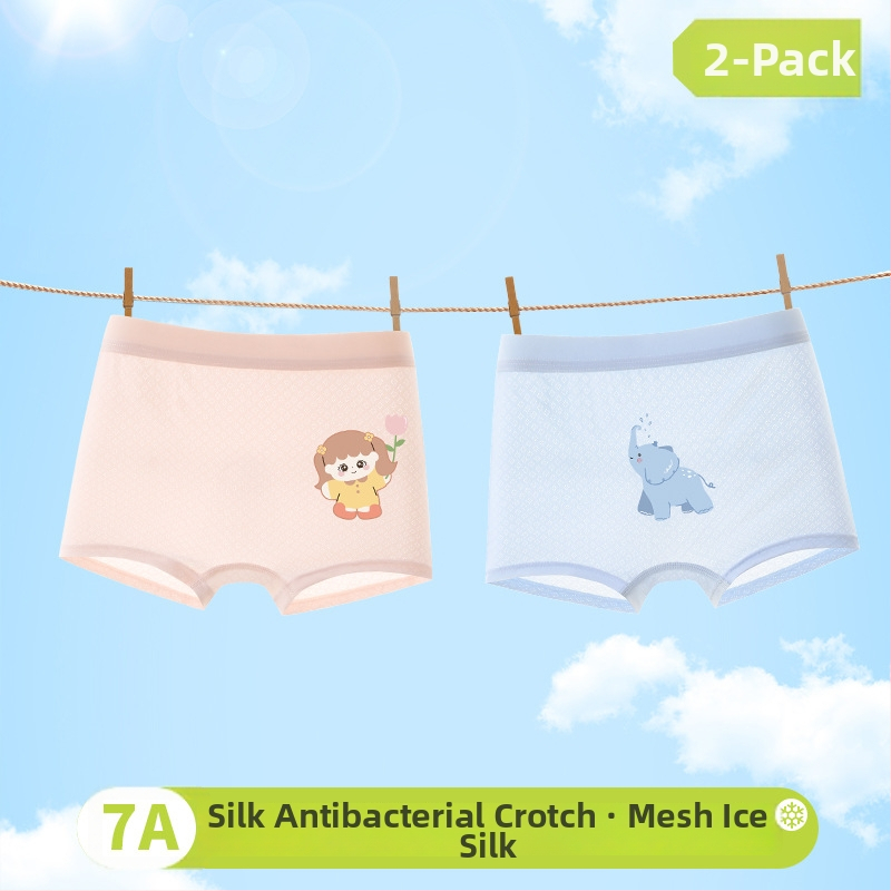 Dievčenské boxerky, jar 2025, viskóza 90%, bezpečnostná trieda A, vek 3–8 rokov