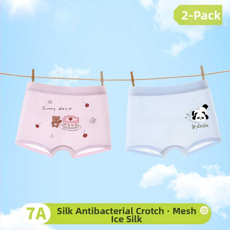 Dievčenské boxerky, jar 2025, viskóza 90%, bezpečnostná trieda A, vek 3–8 rokov