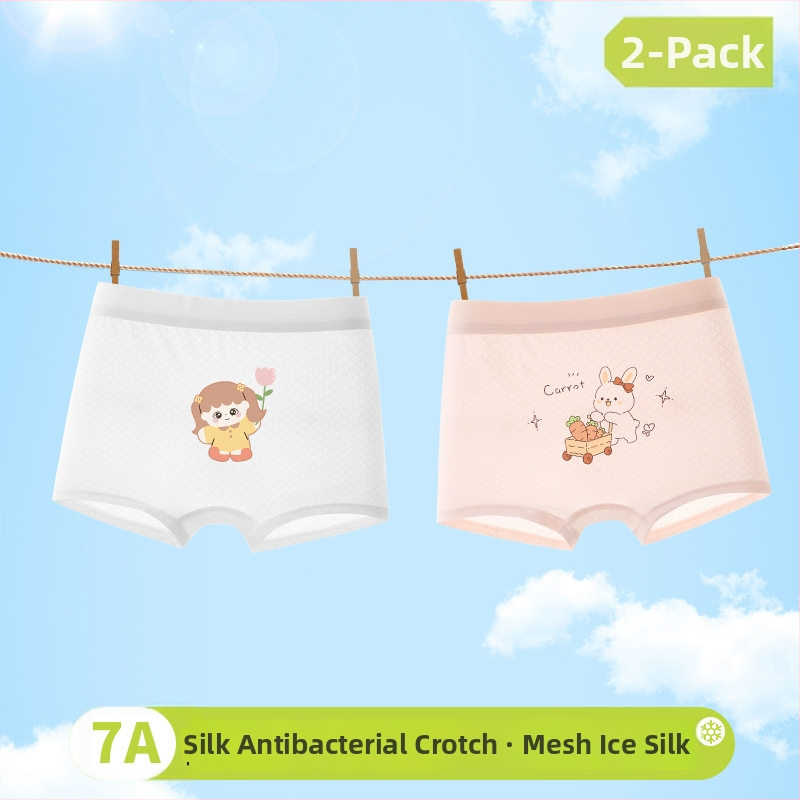 Dievčenské boxerky, jar 2025, viskóza 90%, bezpečnostná trieda A, vek 3–8 rokov