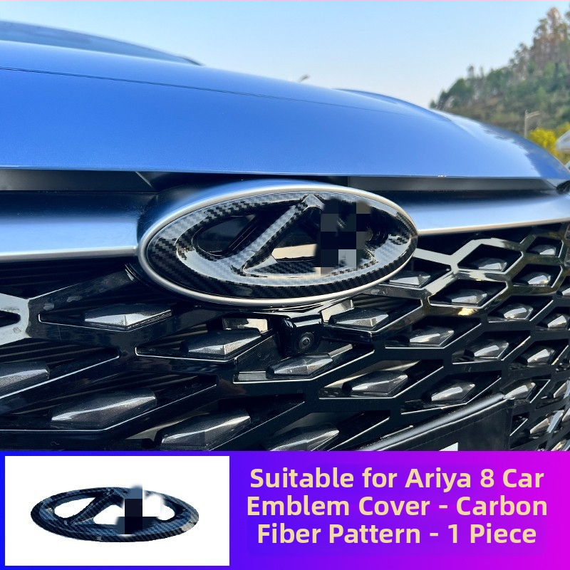 Εμπρόσθιο κάλυμμα λογοτύπου Arrizo 8 και διακοσμητική λωρίδα grille – Πλαστικό, εγκατάσταση στον προφυλακτήρα, συμβατό με Arrizo 8 2023–2024