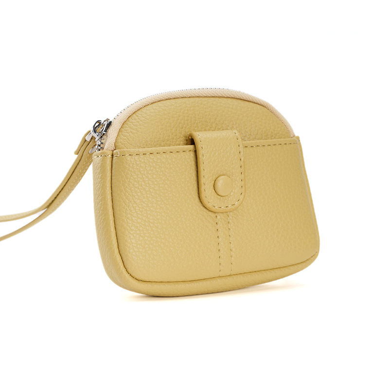 Мултифункционален портфейл с монетник, калъф за слушалки и ключодържател — PU материал; Полиестерна подплата; Уличен стил; Разширяем капацитет